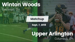 Matchup: Winton Woods High vs. Upper Arlington  2018