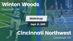 Matchup: Winton Woods High vs. Cincinnati Northwest  2018