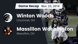 Recap: Winton Woods  vs. Massillon Washington  2018