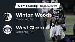 Recap: Winton Woods  vs. West Clermont  2019