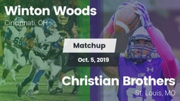 Matchup: Winton Woods High vs. Christian Brothers  2019