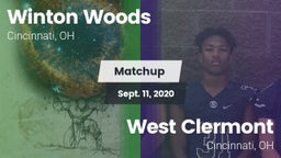 Matchup: Winton Woods High vs. West Clermont  2020
