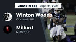 Recap: Winton Woods  vs. Milford  2021