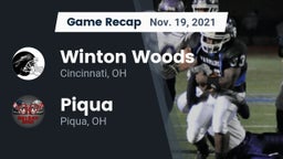 Recap: Winton Woods  vs. Piqua  2021