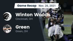 Recap: Winton Woods  vs. Green  2021