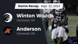 Recap: Winton Woods  vs. Anderson  2023