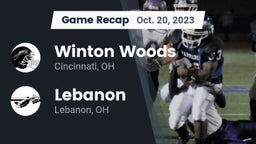 Recap: Winton Woods  vs. Lebanon   2023