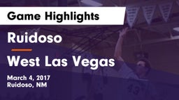 Ruidoso  vs West Las Vegas Game Highlights - March 4, 2017