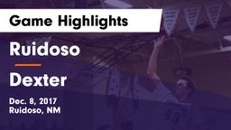 Ruidoso  vs Dexter Game Highlights - Dec. 8, 2017