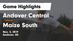 Andover Central  vs Maize South  Game Highlights - Nov. 5, 2019