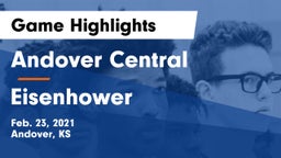 Andover Central  vs Eisenhower  Game Highlights - Feb. 23, 2021
