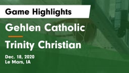 Gehlen Catholic  vs Trinity Christian  Game Highlights - Dec. 18, 2020