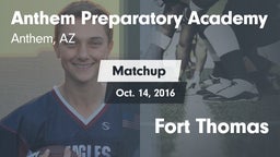 Matchup: Anthem Prep vs. Fort Thomas 2016