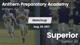 Matchup: Anthem Prep vs. Superior  2017