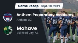 Recap: Anthem Preparatory Academy vs. Mohave  2019