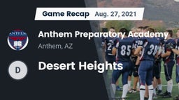 Recap: Anthem Preparatory Academy vs. Desert Heights 2021