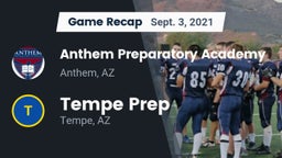 Recap: Anthem Preparatory Academy vs. Tempe Prep  2021