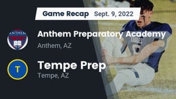 Recap: Anthem Preparatory Academy vs. Tempe Prep  2022