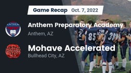 Recap: Anthem Preparatory Academy vs. Mohave Accelerated  2022