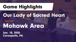 Our Lady of Sacred Heart  vs Mohawk Area  Game Highlights - Jan. 10, 2020