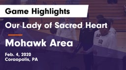 Our Lady of Sacred Heart  vs Mohawk Area  Game Highlights - Feb. 4, 2020
