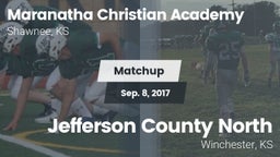 Matchup: Maranatha Christian vs. Jefferson County North  2017