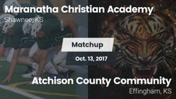 Matchup: Maranatha Christian vs. Atchison County Community  2017