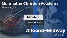 Matchup: Maranatha Christian vs. Altoona-Midway  2019