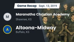 Recap: Maranatha Christian Academy vs. Altoona-Midway  2019