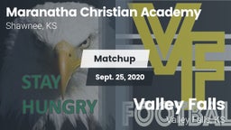 Matchup: Maranatha Christian vs. Valley Falls 2020