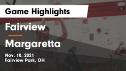 Fairview  vs Margaretta  Game Highlights - Nov. 10, 2021