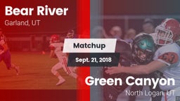 Matchup: Bear River High vs. Green Canyon  2018