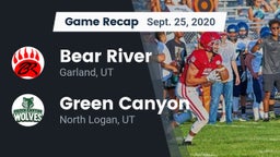 Recap: Bear River  vs. Green Canyon  2020