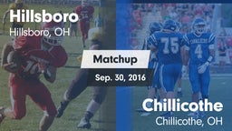 Matchup: Hillsboro vs. Chillicothe  2016