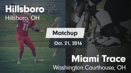 Matchup: Hillsboro vs. Miami Trace  2016