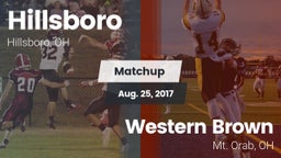 Matchup: Hillsboro vs. Western Brown  2017