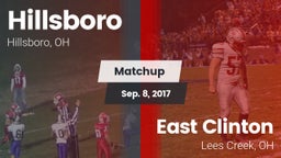 Matchup: Hillsboro vs. East Clinton  2017