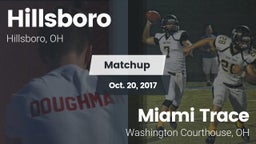 Matchup: Hillsboro vs. Miami Trace  2017