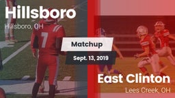 Matchup: Hillsboro vs. East Clinton  2019
