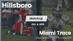 Matchup: Hillsboro vs. Miami Trace  2019