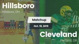Matchup: Hillsboro vs. Cleveland  2019