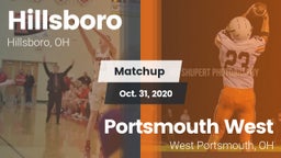 Matchup: Hillsboro vs. Portsmouth West  2020