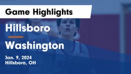 Hillsboro vs Washington  Game Highlights - Jan. 9, 2024