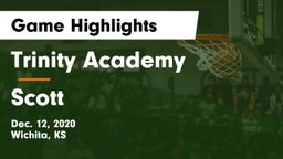 Trinity Academy  vs Scott  Game Highlights - Dec. 12, 2020