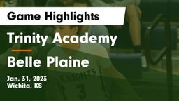 Trinity Academy  vs Belle Plaine  Game Highlights - Jan. 31, 2023
