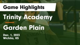 Trinity Academy  vs Garden Plain  Game Highlights - Dec. 1, 2023