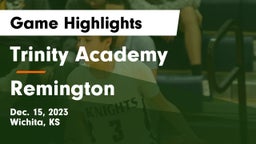 Trinity Academy  vs Remington  Game Highlights - Dec. 15, 2023