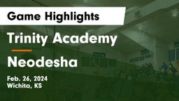 Trinity Academy  vs Neodesha  Game Highlights - Feb. 26, 2024