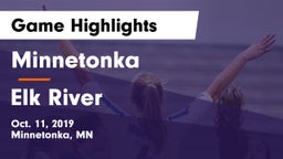 Minnetonka  vs Elk River  Game Highlights - Oct. 11, 2019