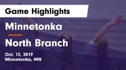 Minnetonka  vs North Branch  Game Highlights - Oct. 12, 2019